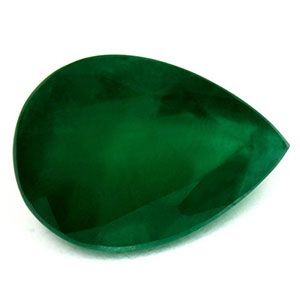 Pear Green Emerald 2.47ct loose gemstone