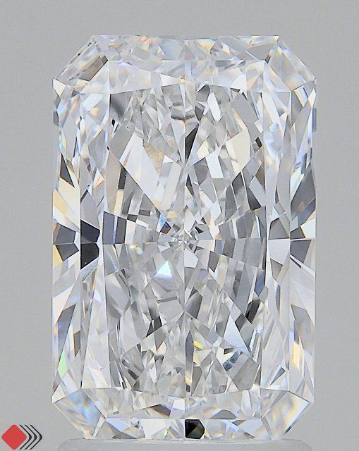 Radiant Lab-Grown Diamond 2.56ct D VVS1