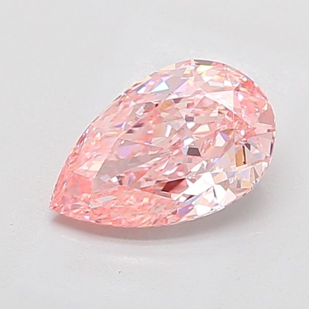 Pear Fancy Vivid Pink Lab-grown Diamond 2.08ct VS1 loose diamond