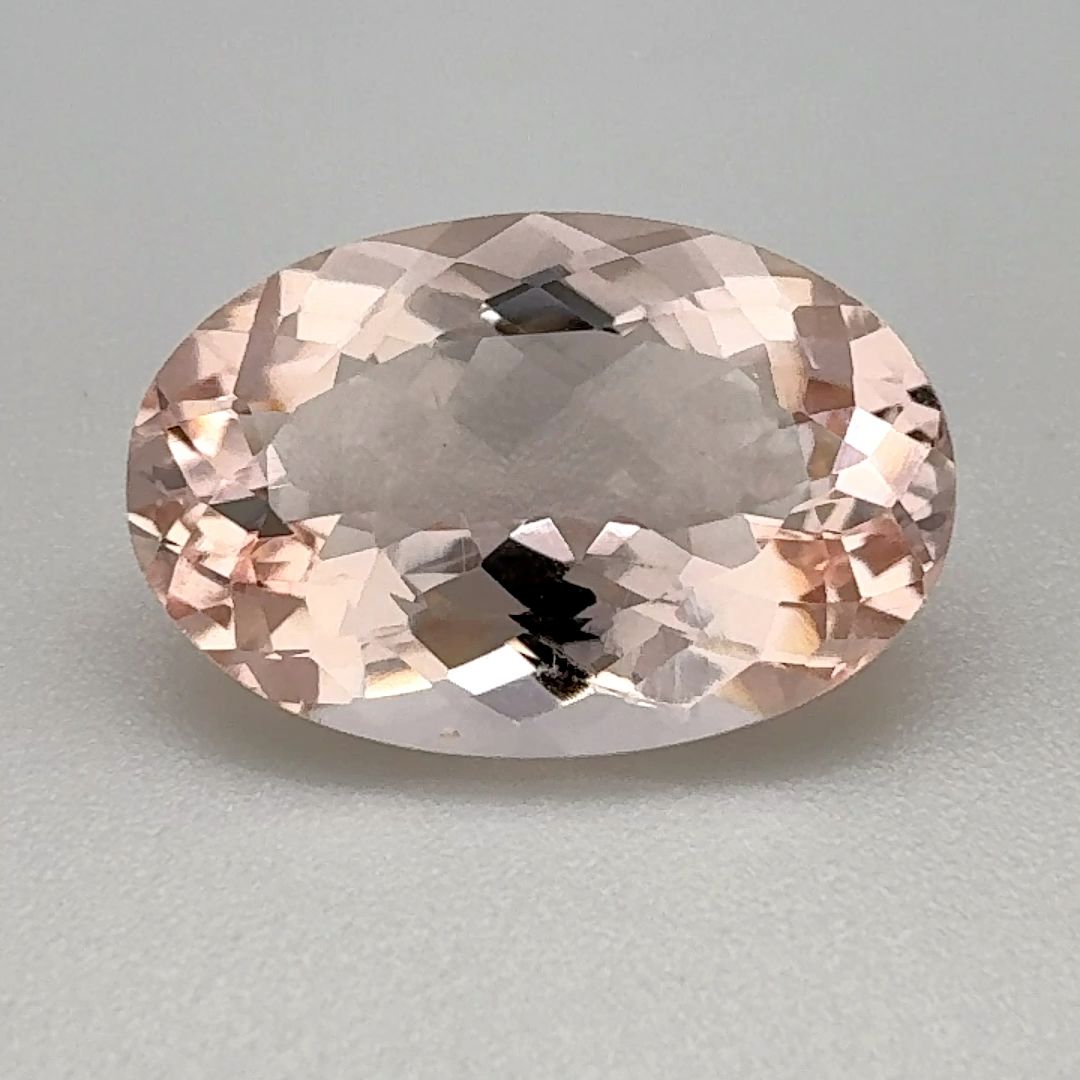 Oval Pink Morganite 7.98ct loose gemstone