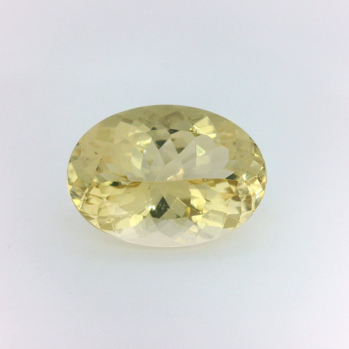 Oval Yellow Heliodor 6.31ct loose gemstone