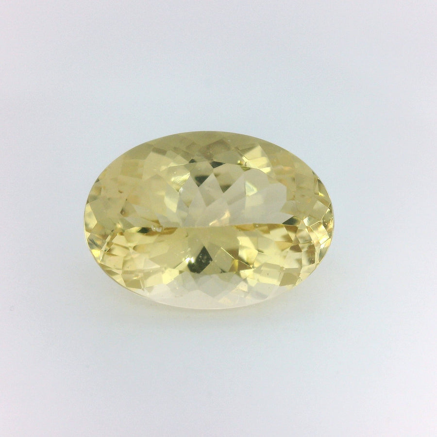 Oval Yellow Heliodor 6.31ct loose gemstone