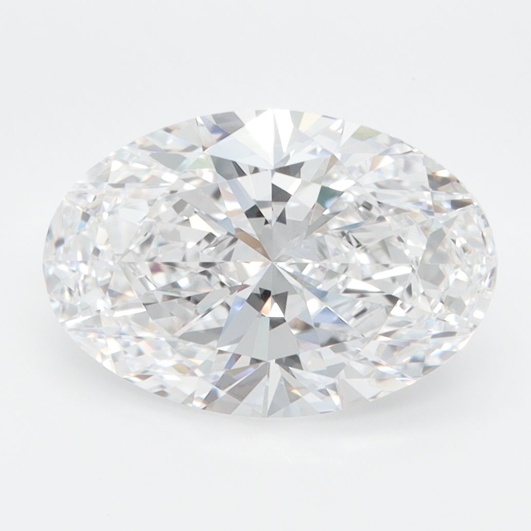 Oval Lab-Grown Diamond 3.33ct D IF