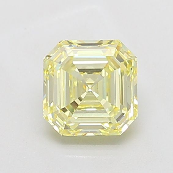 Asscher Fancy Yellow Lab-grown Diamond 1.53ct VS1 loose diamond