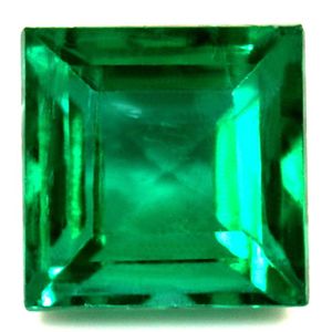 Square Green Emerald 1.03ct loose gemstone
