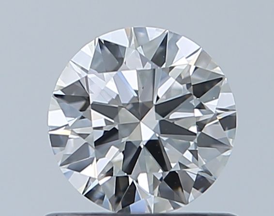 Round Natural Diamond 0.61ct G VVS1