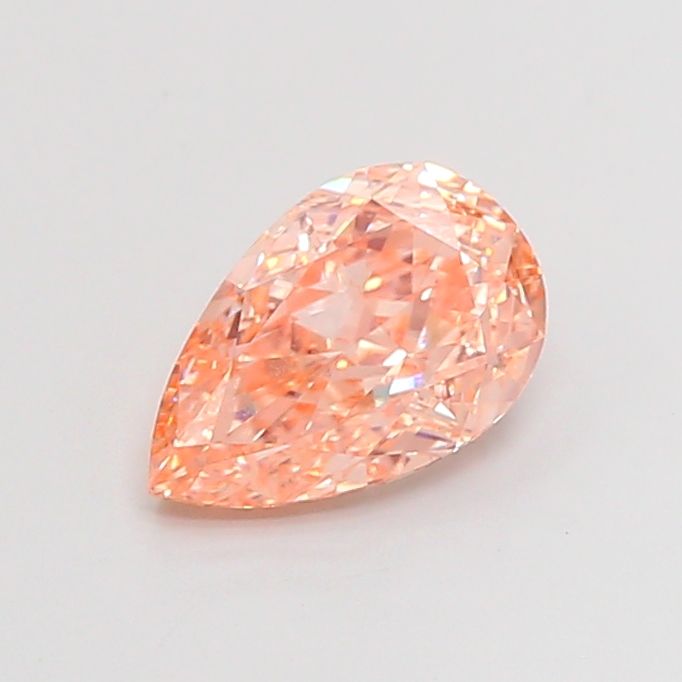 Pear Fancy Intense Brownish Orange Lab-grown Diamond 1.52ct VS1 loose diamond