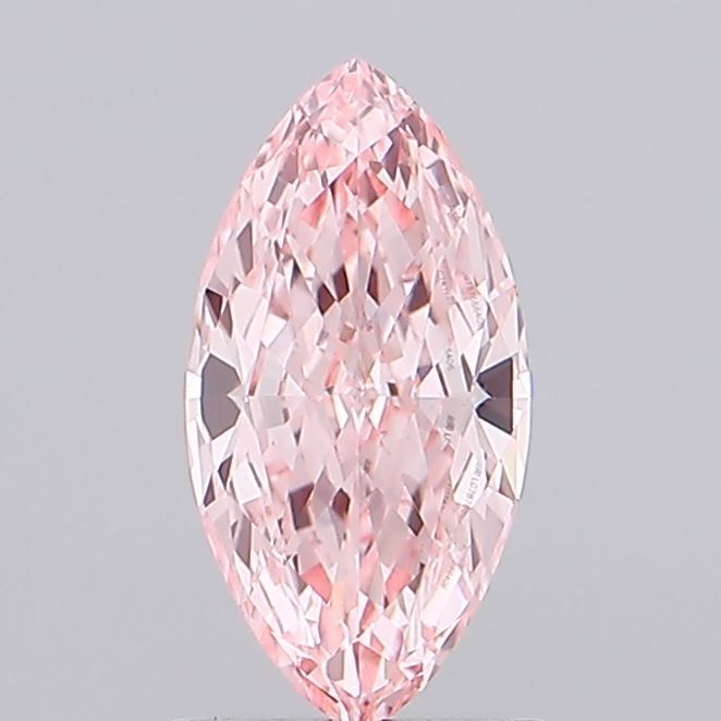 Marquise Fancy Vivid Pink Lab-grown Diamond 1.14ct VVS2 loose diamond