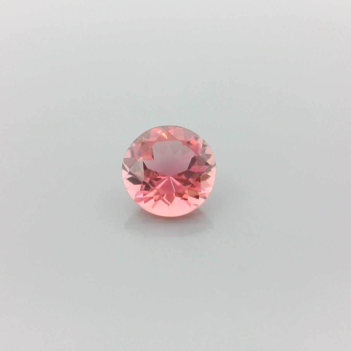 Round Pink Tourmaline 0.75ct loose gemstone