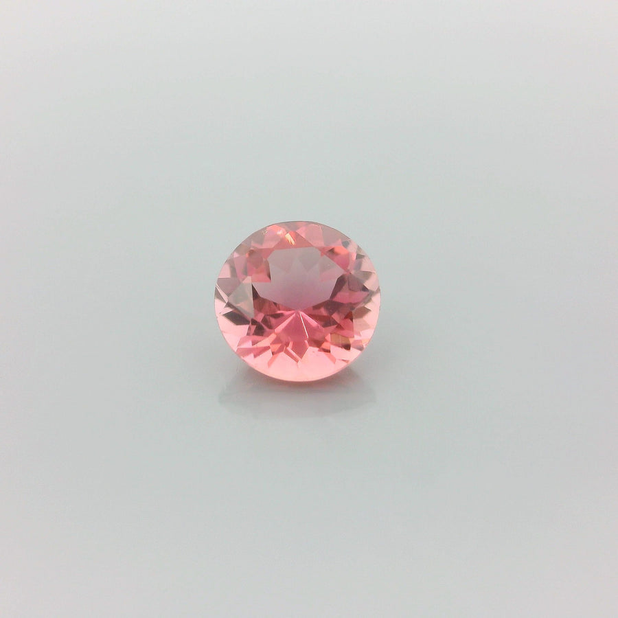 Round Pink Tourmaline 0.75ct loose gemstone