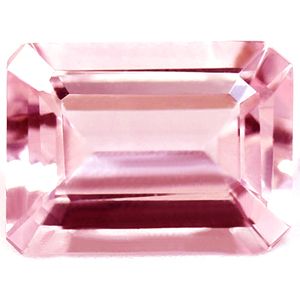 Emerald Pink Morganite 1.14ct loose gemstone