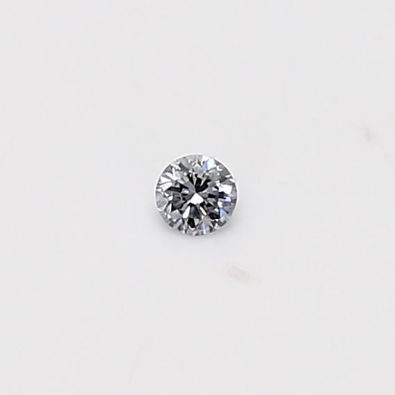 Round Very Light Gray Natural Diamond 0.04ct loose diamond