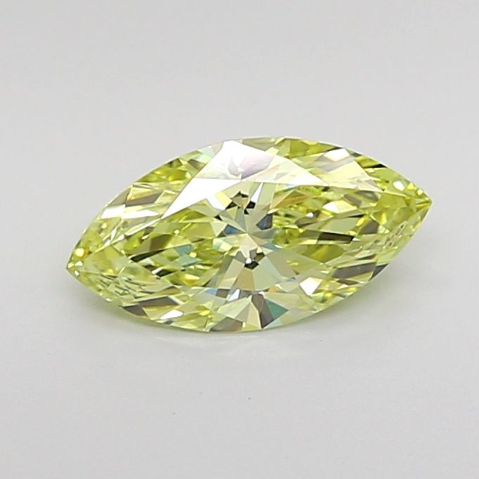 Marquise Fancy Yellow Lab-grown Diamond 1.01ct VVS1 loose diamond