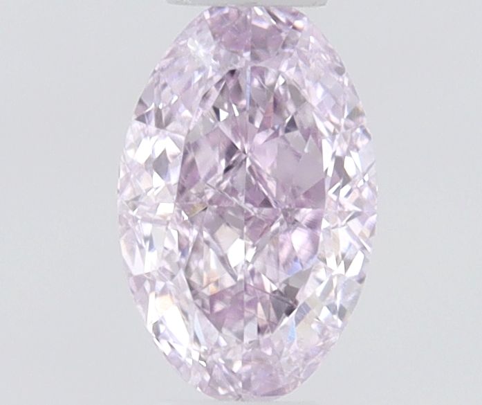 Oval Fancy Pinkish Purple Natural Diamond 0.2ct I1 loose diamond