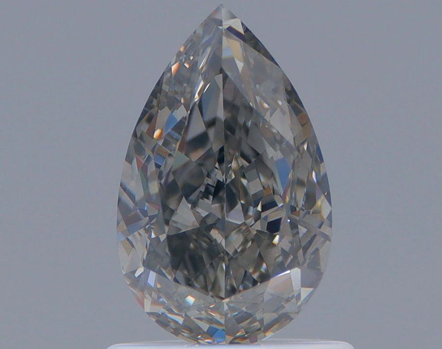 Pear Fancy Gray Natural Diamond 1.01ct SI2 loose diamond