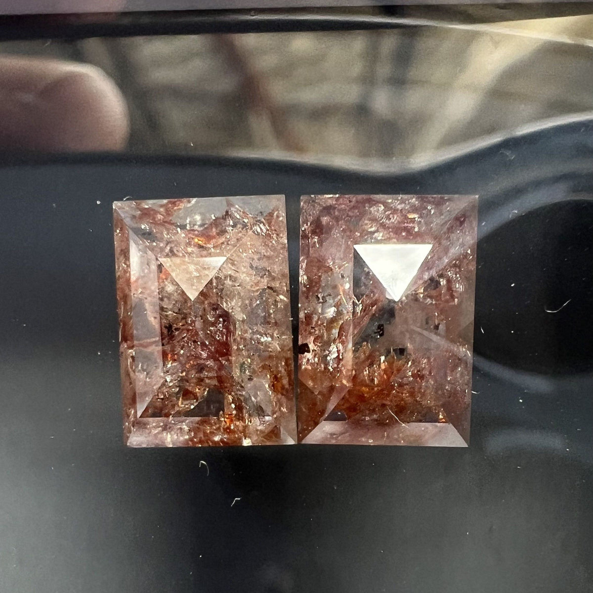 Baguette Red Natural Diamond 2.55ct I1 loose diamond