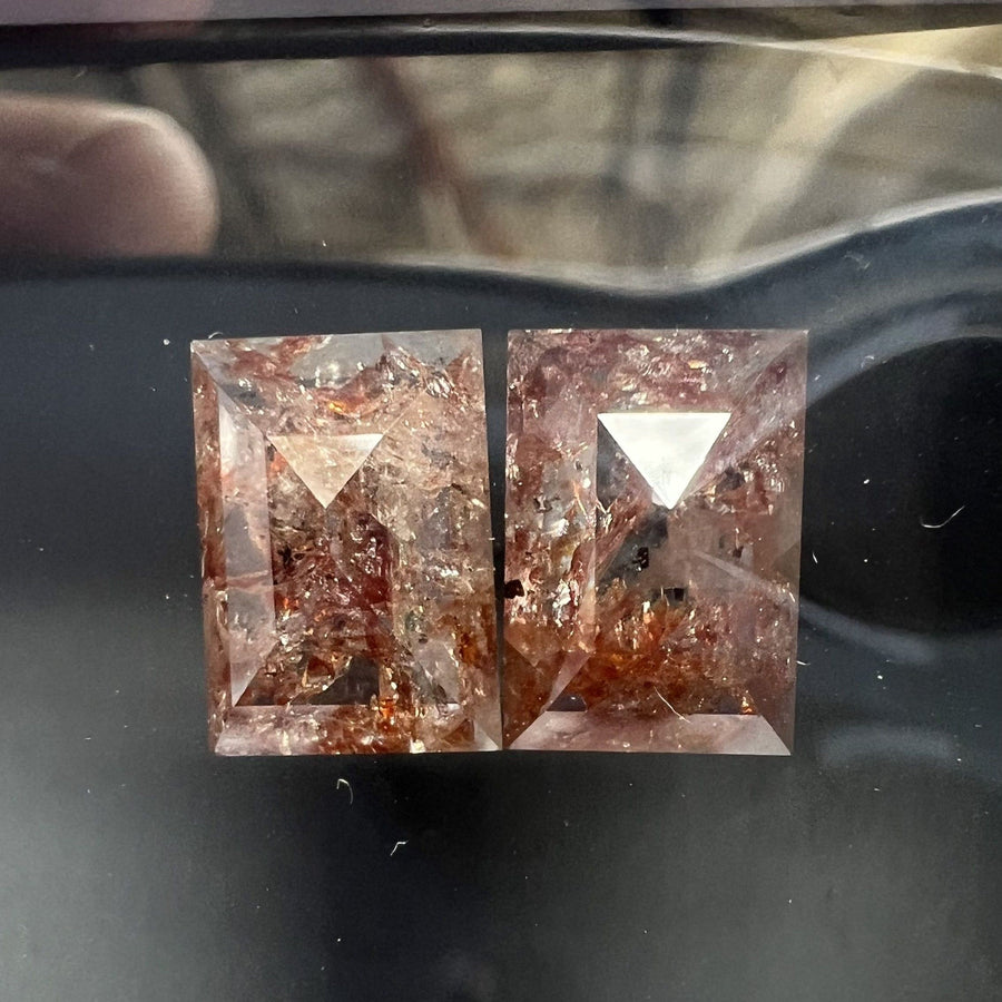 Baguette Red Natural Diamond 2.55ct I1 loose diamond