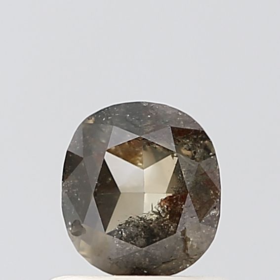 Cushion Salt And Pepper Natural Diamond 0.63ct VS1 loose diamond