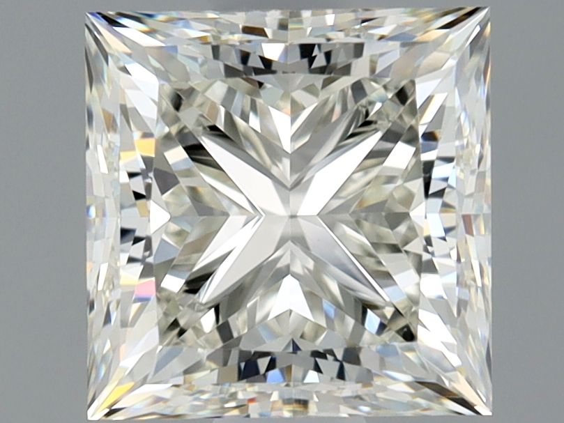 Princess Natural Diamond 1.50ct J VVS1