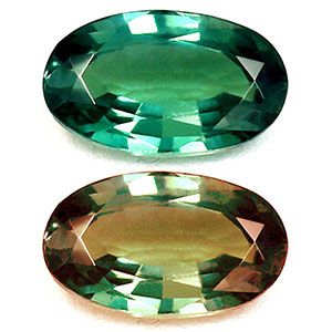Oval Green Alexandrite 0.33ct loose gemstone