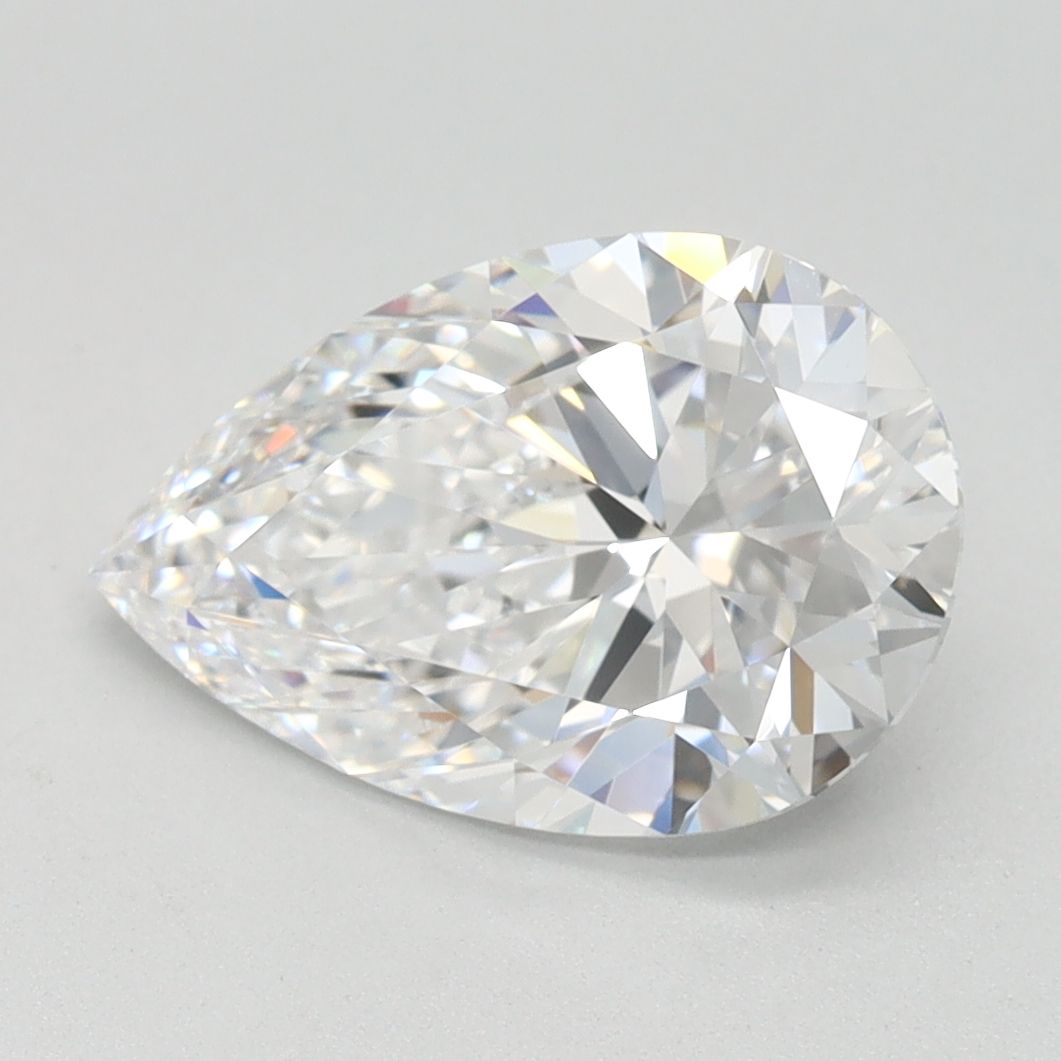 Pear Lab-Grown Diamond 2.01ct D FL