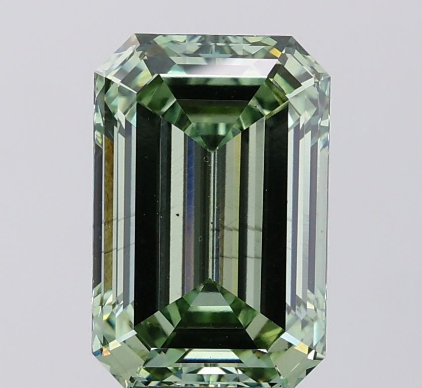 Emerald Fancy Vivid Green Lab-grown Diamond 4.55ct VS2 loose diamond