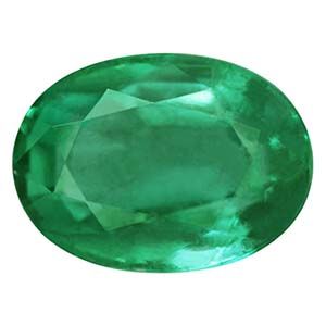Oval Green Emerald 3.38ct loose gemstone