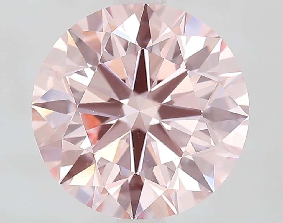 Round Fancy Intense Pink Lab-grown Diamond 3.01ct VVS1 loose diamond