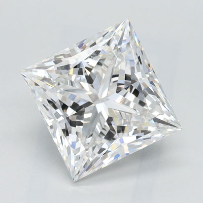 Princess Lab-Grown Diamond 2.55ct D IF