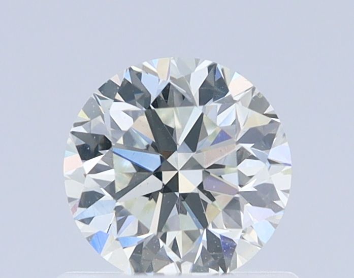 Round Faint Green Natural Diamond 0.7ct VS2 loose diamond
