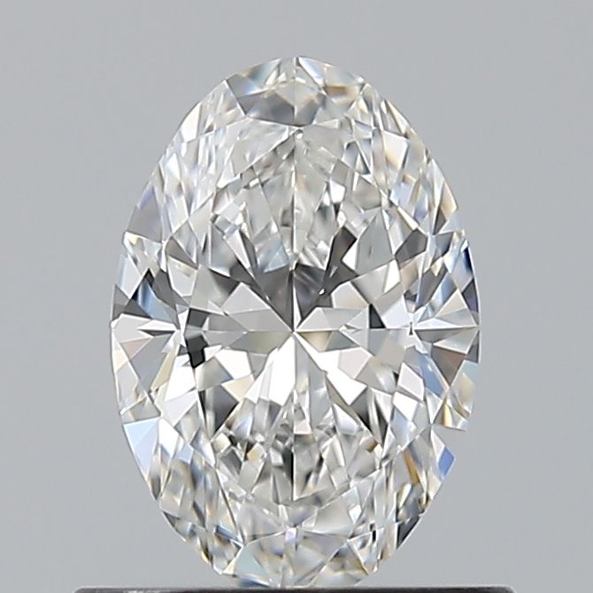 Oval Natural Diamond 0.66ct F VVS1