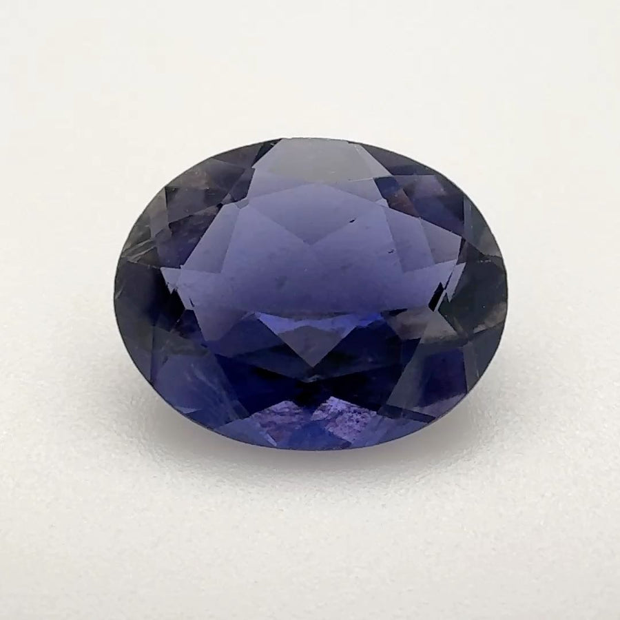 Oval Blue Iolite 2.73ct loose gemstone