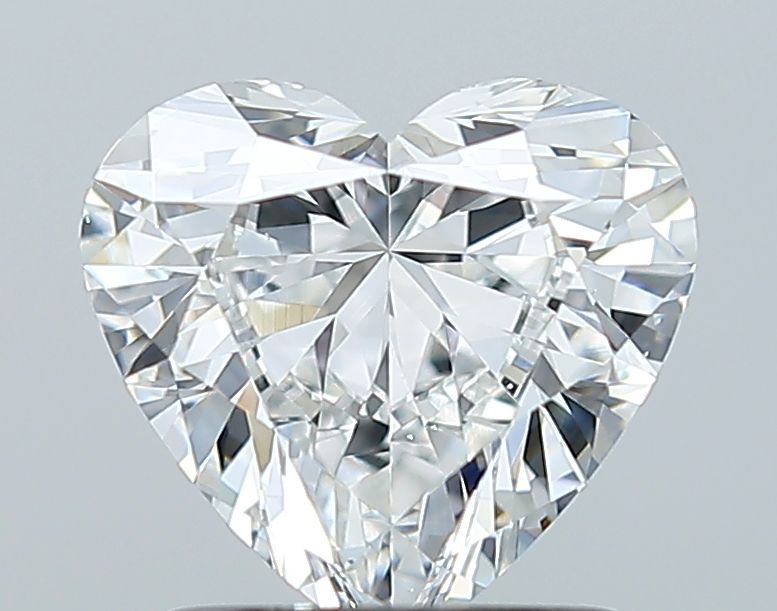 Heart Natural Diamond 1.20ct D VS2