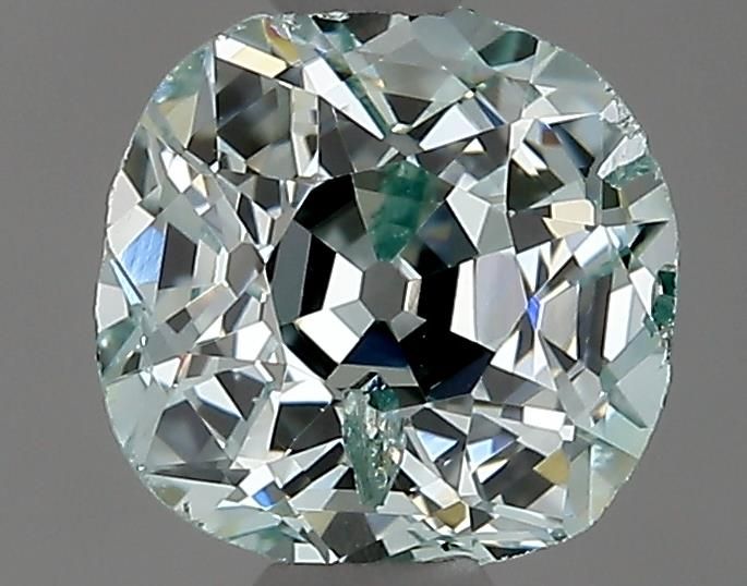 Oval Fancy Blue Green Natural Diamond 0.67ct loose diamond