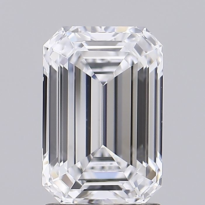 Emerald Lab-Grown Diamond 2.01ct D IF