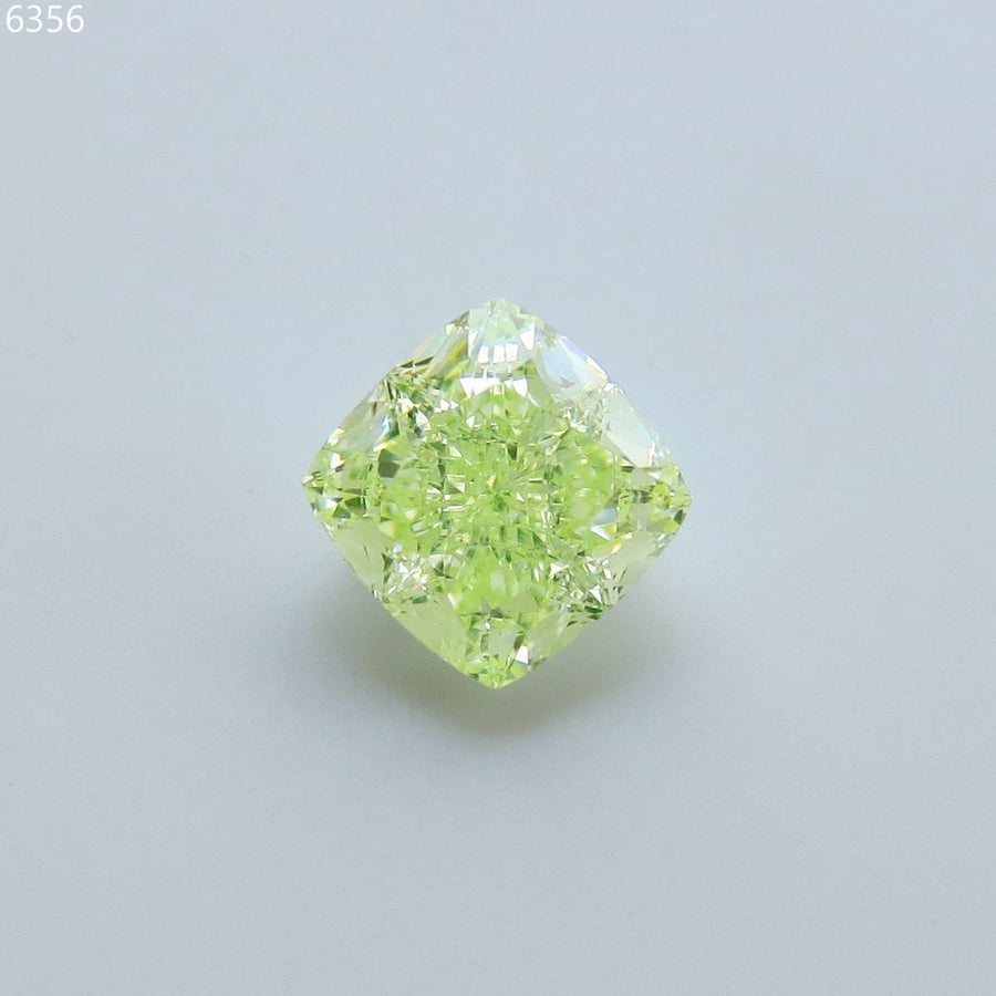 Cushion Fancy Green Natural Diamond 1.17ct VS1 loose diamond
