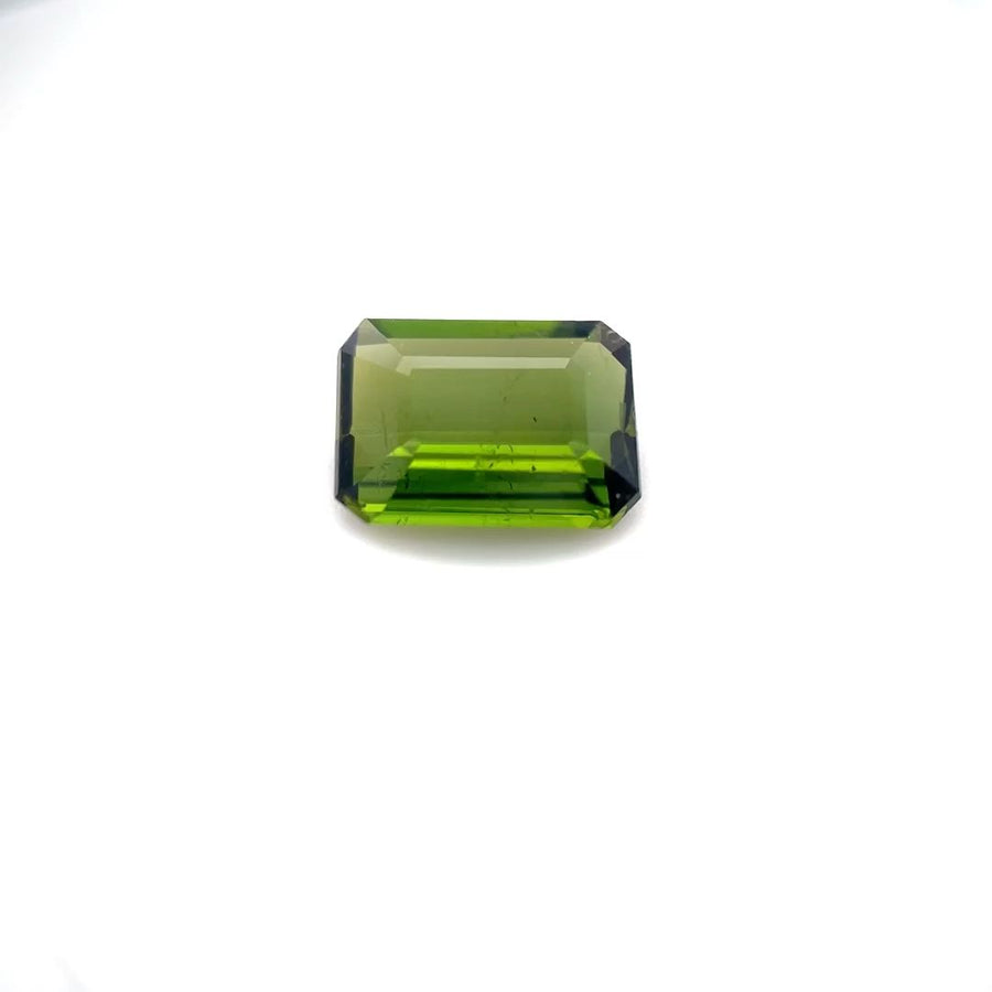 Octagonal Green Tourmaline 1.49ct loose gemstone