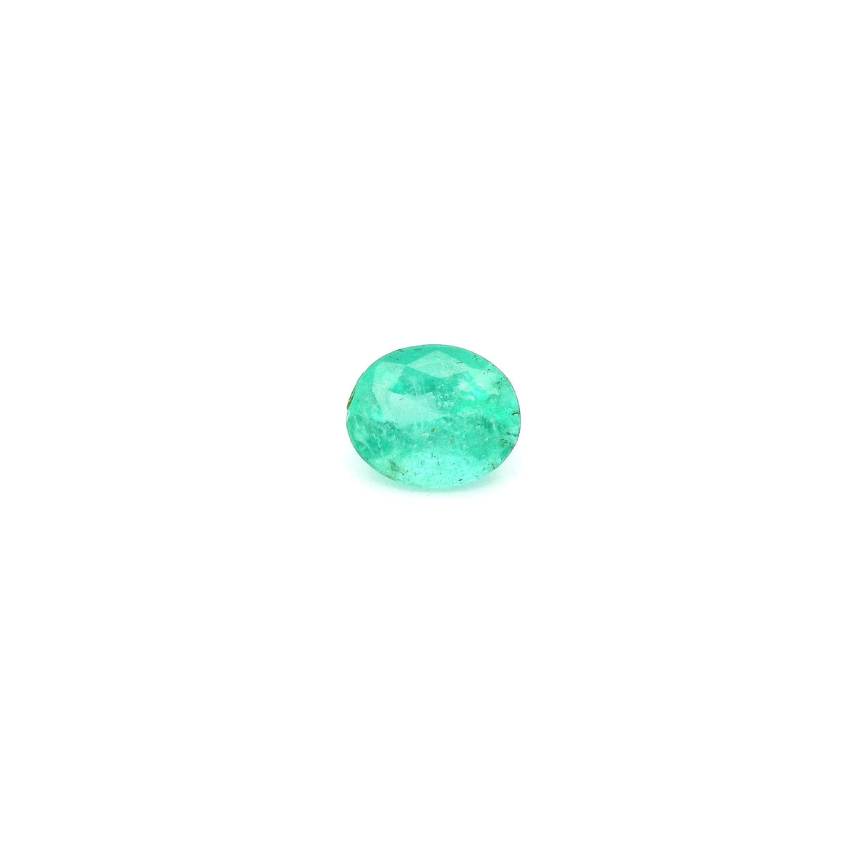 Oval Green Emerald 0.35ct loose gemstone