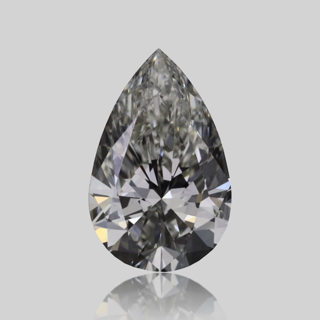 Pear Natural Diamond 0.30ct J VVS2