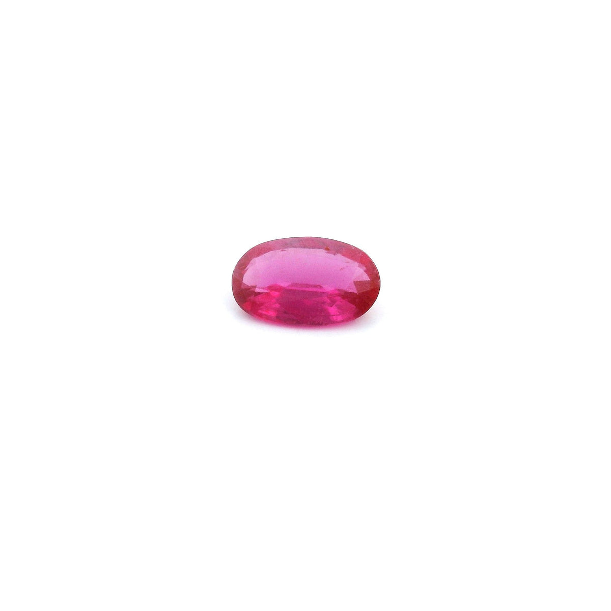 Oval Red Ruby 0.45ct loose gemstone