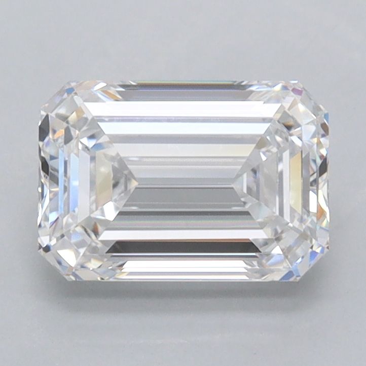 Emerald Lab-Grown Diamond 1.54ct D FL