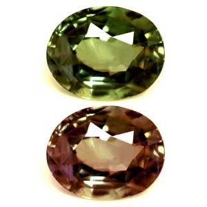 Oval Green Alexandrite 0.54ct loose gemstone