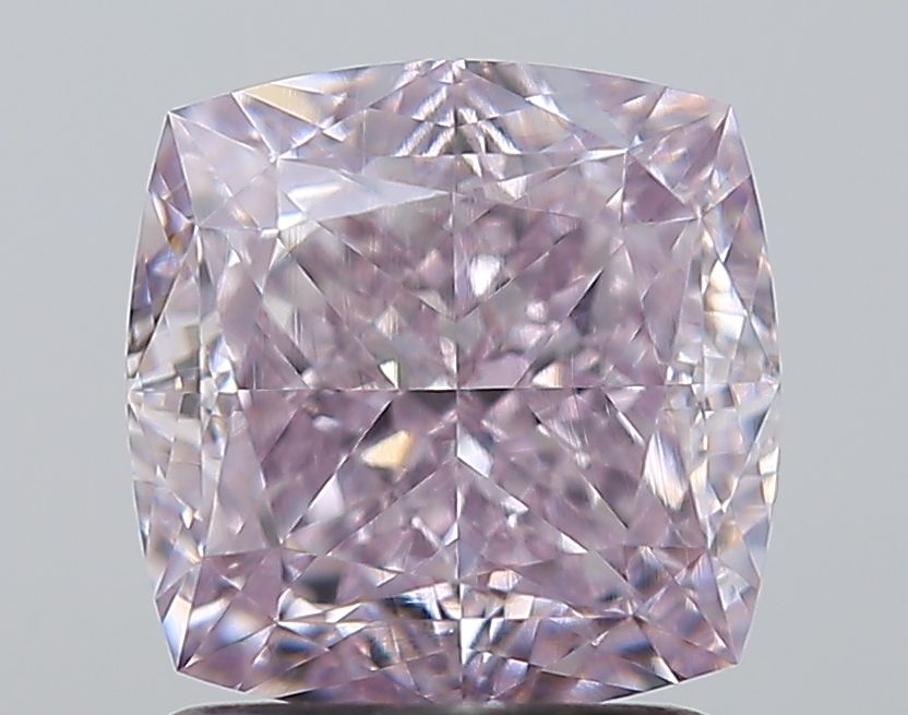 Cushion Fancy Pinkish Purple Natural Diamond 2.02ct VS1 loose diamond