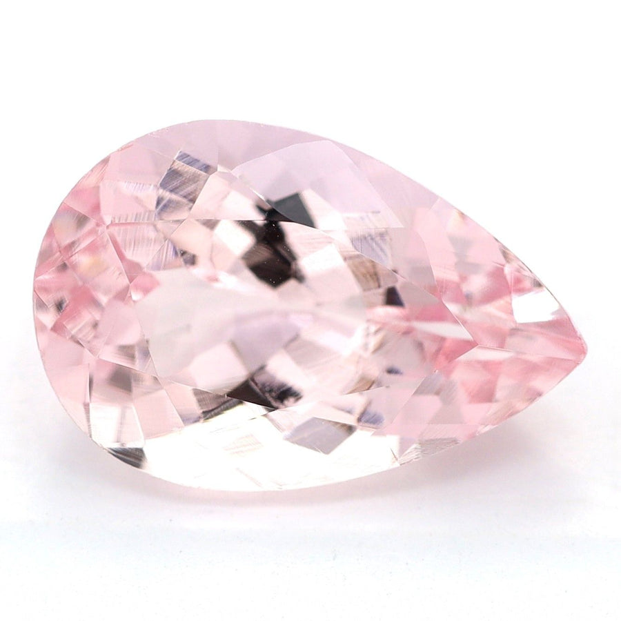 Pear Pink Morganite 2.74ct loose gemstone