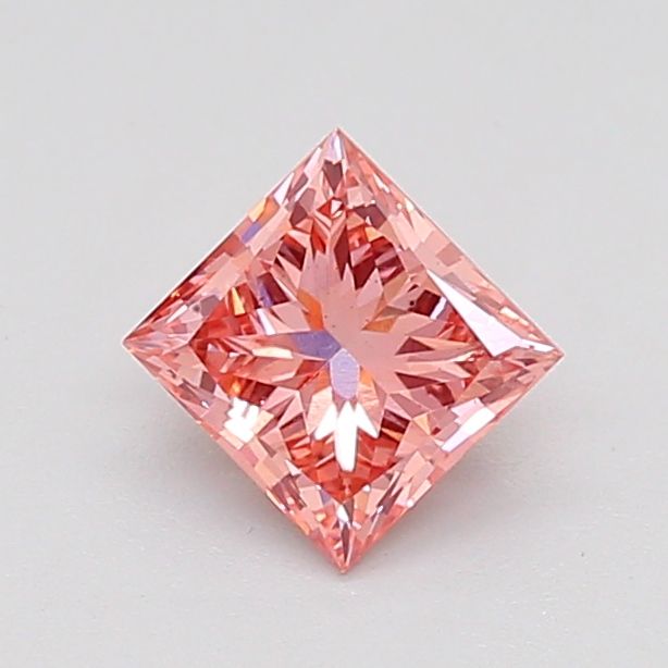 Princess Fancy Vivid Blue Lab-grown Diamond 0.73ct SI2 loose diamond