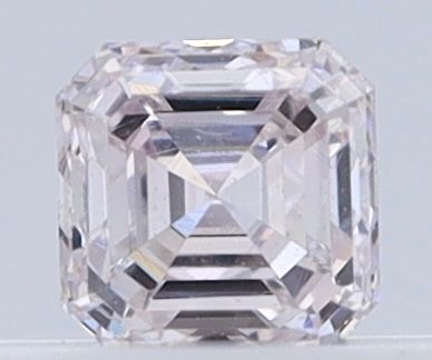 Square Emerald Very Light Pink Natural Diamond 0.31ct VVS2 loose diamond