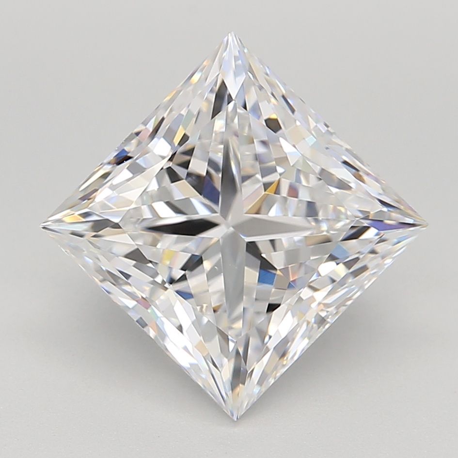 Princess Lab-Grown Diamond 3.02ct D IF