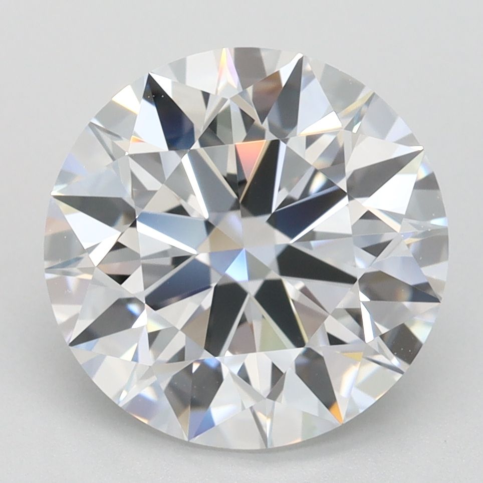Round Lab-Grown Diamond 3.17ct D FL