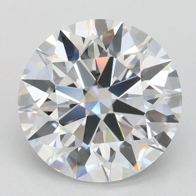 Round Lab-Grown Diamond 3.17ct D FL