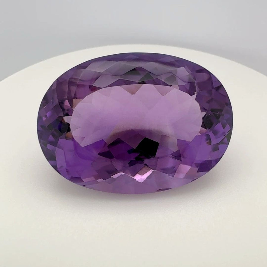 Oval Purple Amethyst 36.535ct loose gemstone
